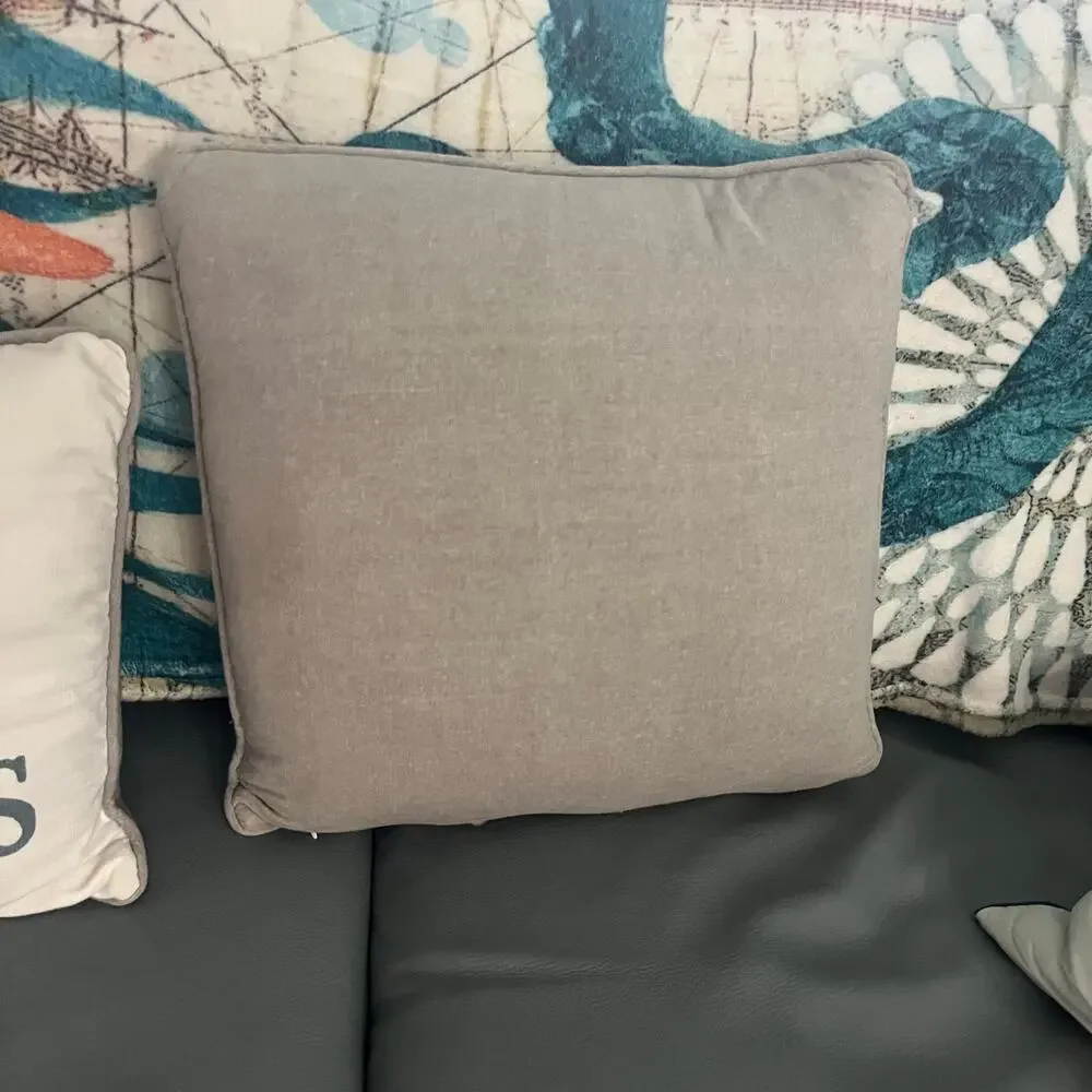 Levtex Home Provincetown 12x24 Home Is Where Anchor Drops & 15x15 Anchor Pillows